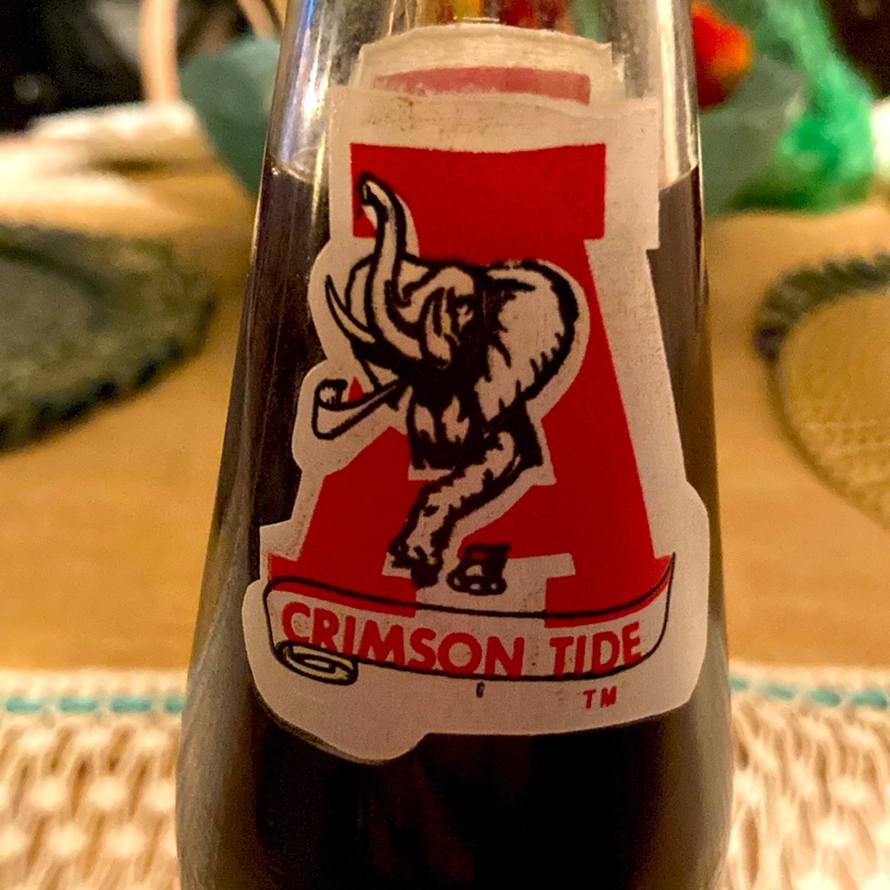 Antique bottle Alabama bear Bryant